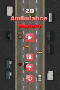 2D Ambulance Runner Screen Shot 0