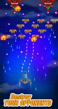 Galaxy Spaceship Shooter-スカイシューティングゲーム Screen Shot 1