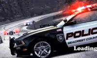 पुलिस जीप: कार पार्किंग 3 डी Screen Shot 2