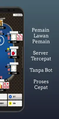Bandar Q - Domino QQ - Poker - PKV Games Screen Shot 1