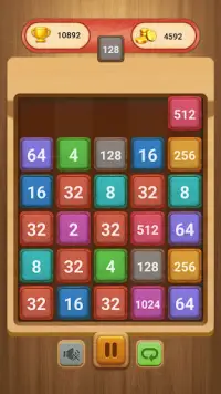 Merge Block Number Puzzle Screen Shot 2