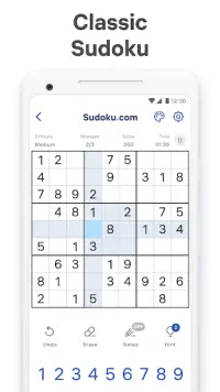 Sudoku.com - classic sudoku Screen Shot 0