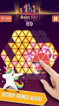 Triangle - Block Puzzle Game Screen Shot 2