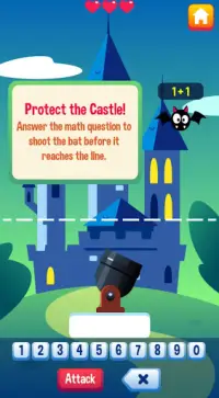 Math vs Bat Game Maths Learning Game Screen Shot 7