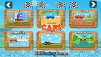 Kids Cars Hills Racing games Screen Shot 1