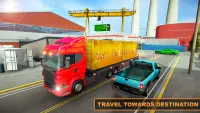 Euro Long Truck Trailer: Driving Simulator Games Screen Shot 7