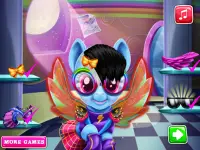 Pony Games Hairstyle, Dress Up Screen Shot 2