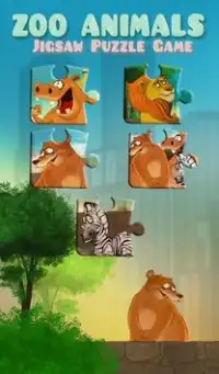 Animaux de Zoo-Jeux de Puzzle Screen Shot 4