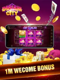 Dream City - Lucky 9, Color Game, Pusoy, Tongits Screen Shot 3