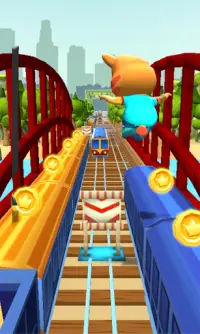 Subway Endless Cat Run Game 2020 Screen Shot 3