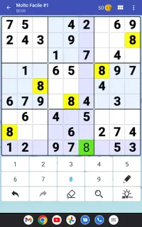 Sudoku - puzzle del cervello Screen Shot 8