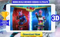 라이더 파이터 빌드 Henshin Wars Legend Ultimate Screen Shot 0