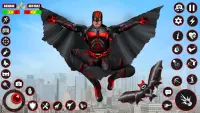 Bat Hero Dark Crime City Game Screen Shot 2