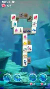 Mahjong Solitaire Fish Screen Shot 5