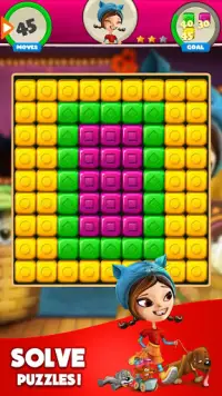 Toy Box Arena Crush- Match Puzzle Game Screen Shot 1