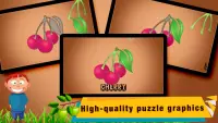 "Jeu de puzzle de fruits et légumes" Screen Shot 2