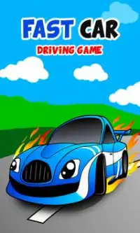 Fast car games for little kids Screen Shot 0