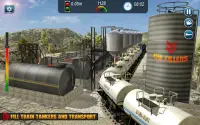 Oil Tanker Train Transporter 2 Screen Shot 1