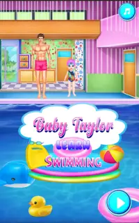 لعبة تعليم السباحة - العاب بنات جديدة Screen Shot 0