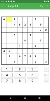 Classic Sudoku Screen Shot 0