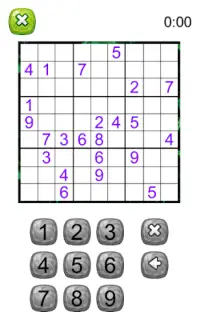 Sudoku - Unique Numbers 2D Offline Screen Shot 1