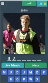 Leeds United FC Football Quiz Guess the Player Screen Shot 0