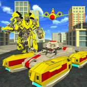 US Army Transformer Robot Battleground Game