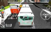 Conducteur de bus lourd 3D Screen Shot 0