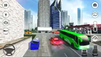 لعبة سائق الحافلة حافلة محاكاة القيادة Screen Shot 2