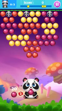 Panda de Bulle Tireur Screen Shot 4