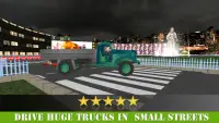 xe tải simulator - đêm Screen Shot 11