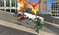 Flying Dragon Robot vs Grand Superheroes Battle Screen Shot 4