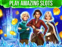 Slot Machines Casino - Snow Queen Free Slots Games Screen Shot 2
