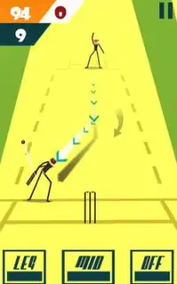 विश्व क्रिकेट स्टिकमैन चैम्पियनशिप: गेंद और रन Screen Shot 3