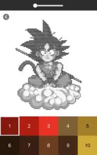 ANIME Pixel Art, ANIME Coloring Pages Screen Shot 0