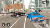 Chasse au crime dans une voiture de police: Jeux Screen Shot 13
