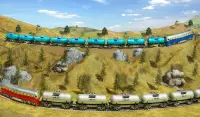 Indian Train City Pro Driving- Oil Tanker Train Screen Shot 8