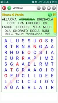 Parole Intrecciate - Italian Word Search Game Screen Shot 6