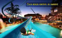 tobogán acuático Juegos deslizantes 3D de aventura Screen Shot 0