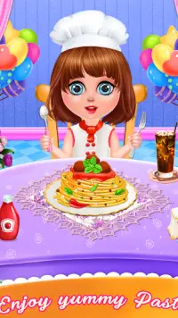 Pasta Koken Manie: Keuken Spel Screen Shot 5