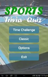 Sports Trivia Quiz Screen Shot 4