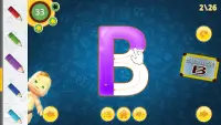 ABC Kids Letters Tracing - Alphabet Learning Game Screen Shot 4