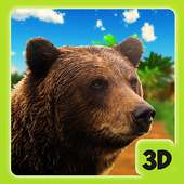 Wild Angry Bear Attack:Jungle Survival