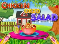 Куриный салат пищевые игры Screen Shot 0