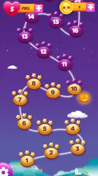 Bubble Shooter: Dark Halloween Screen Shot 2