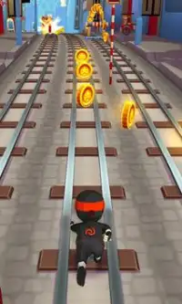 Subway Runner Ninja Screen Shot 0