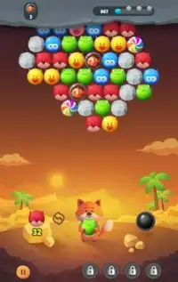 Bubble Shooter Panda Screen Shot 2