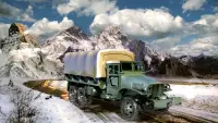 Trò chơi mô phỏng xe tải: xe tải quân đội thực sự Screen Shot 3