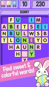 Alpha Bunny - Easter Word Hunt Screen Shot 2