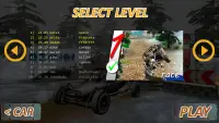 Car Crash Forest racing game Screen Shot 2
